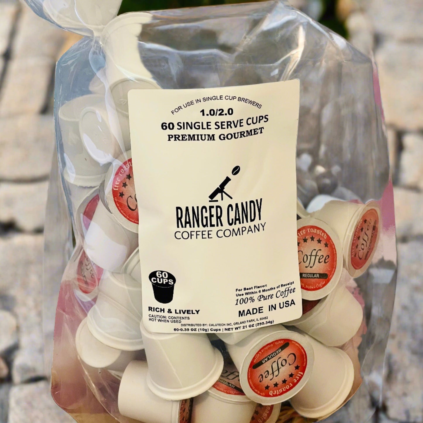 60 Pack Single Serve Coffee Capsules